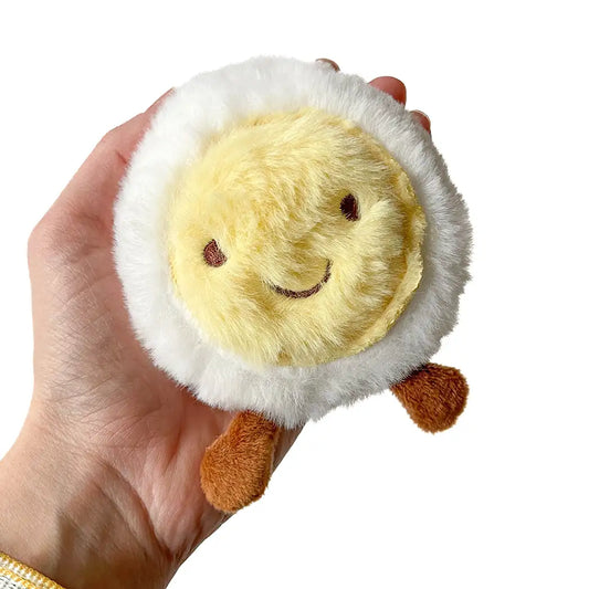 Cute Egg Plush Catnip Toy